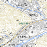 584176 小佐野 （こさの Kosano）, 地形図