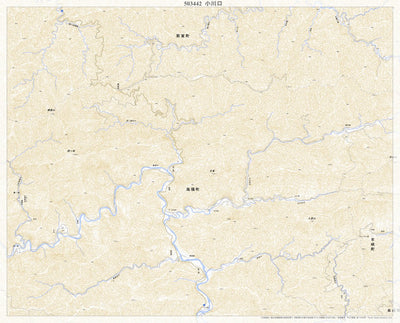 503442 小川口 （おがわぐち Ogawaguchi）, 地形図