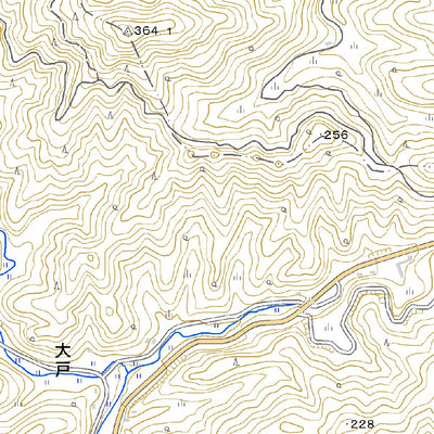503454 阿波由岐 （あわゆき Awayuki）, 地形図