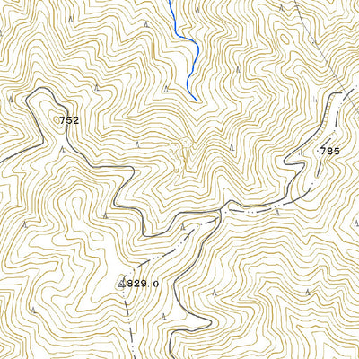 503463 阿井 （あい Ai）, 地形図