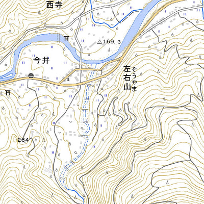 503472 阿波寄井 （あわよりい Awayorii）, 地形図