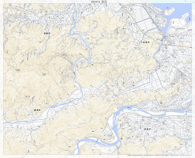 503474 立江 （たつえ Tatsue）, 地形図