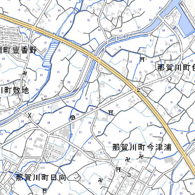 503475 阿波富岡 （あわとみおか Awatomioka）, 地形図