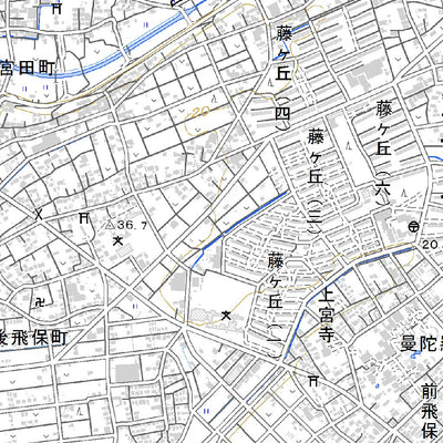 533606 岐阜 （ぎふ Gifu）, 地形図