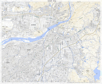 533607 犬山 （いぬやま Inuyama）, 地形図