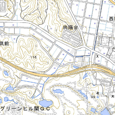 533617 美濃関 （みのせき Minoseki）, 地形図