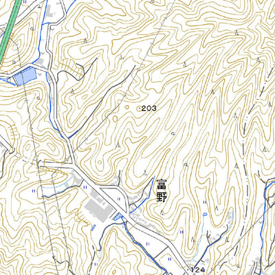 533627 美濃 （みの Mino）, 地形図