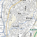 533627 美濃 （みの Mino）, 地形図