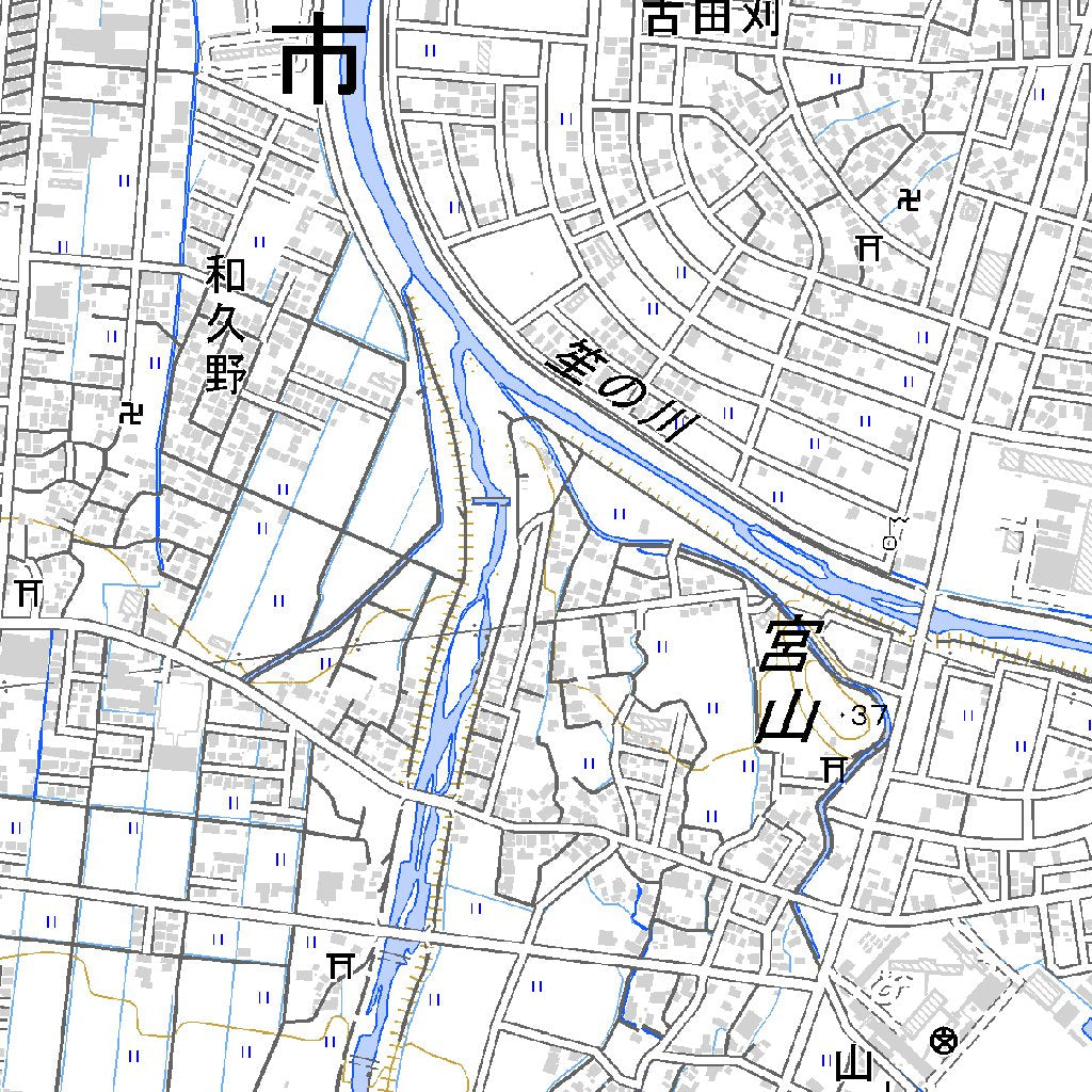 533630 敦賀 （つるが Tsuruga）, 地形図 Map by Pacific Spatial 