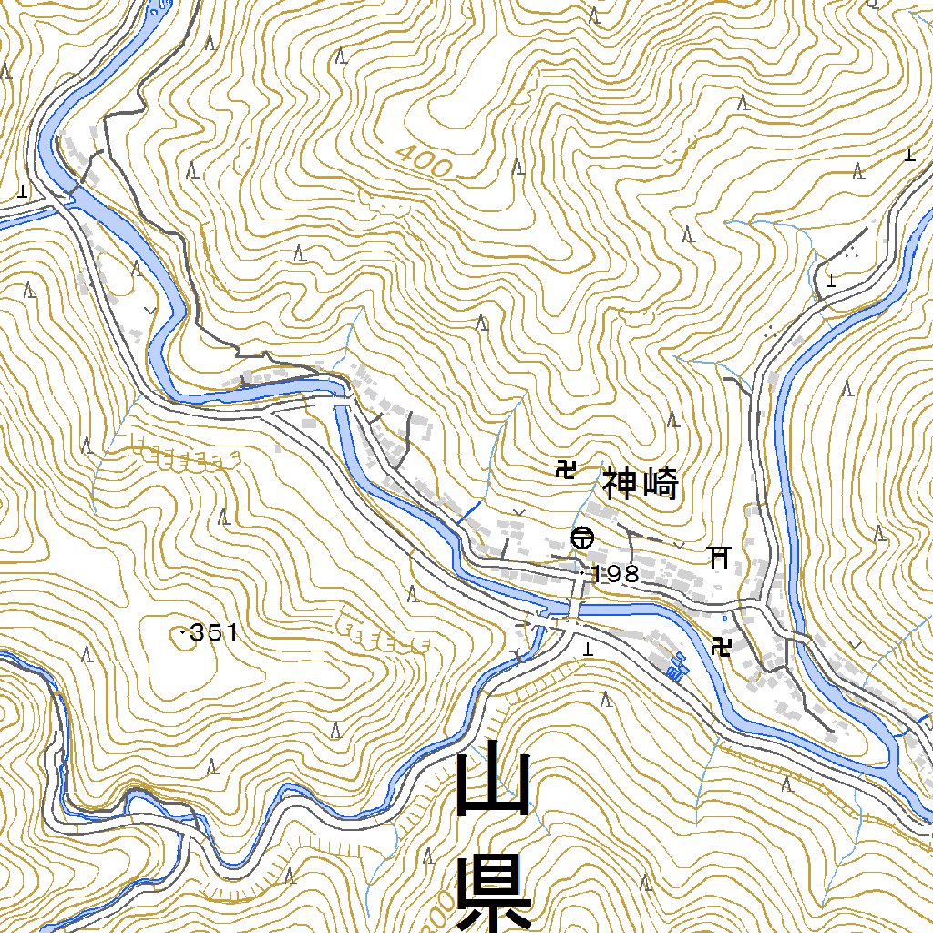 533635 谷合 （たにあい Taniai）, 地形図 Map by Pacific