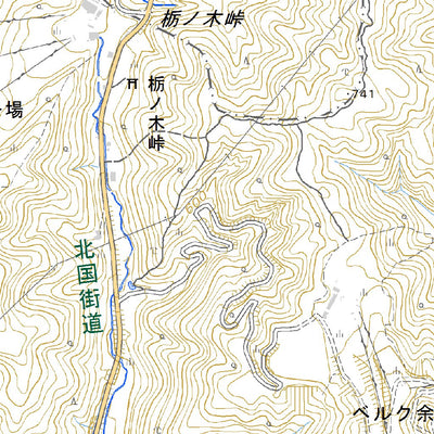 533641 板取 （いたどり Itadori）, 地形図