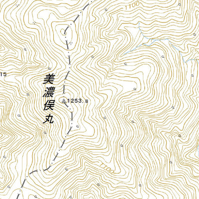 533642 広野 （ひろの Hirono）, 地形図