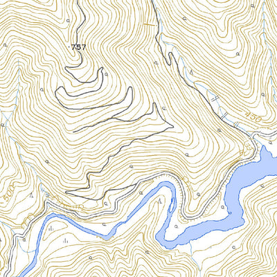 533643 美濃徳山 （みのとくやま Minotokuyama）, 地形図