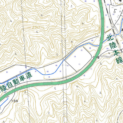 533651 今庄 （いまじょう Imajo）, 地形図