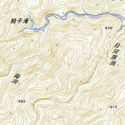 533655 平家岳 （へいけがだけ Heikegadake）, 地形図