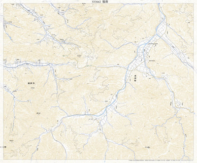 533662 稲荷 （いなり Inari）, 地形図