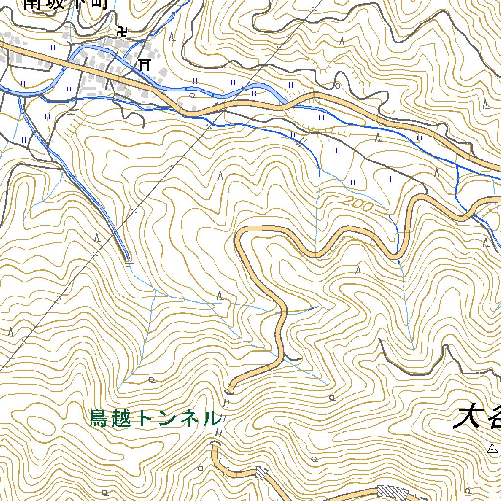 533662 稲荷 （いなり Inari）, 地形図 Map by Pacific Spatial Solutions, Inc ...