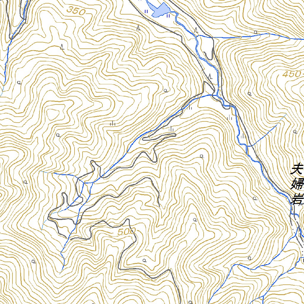 533673 越前大野 （えちぜんおおの Echizenono）, 地形図 Map by Pacific Spatial Solutions ...