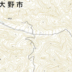 533674 荒島岳 （あらしまだけ Arashimadake）, 地形図