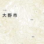533675 下山 （しもやま Shimoyama）, 地形図