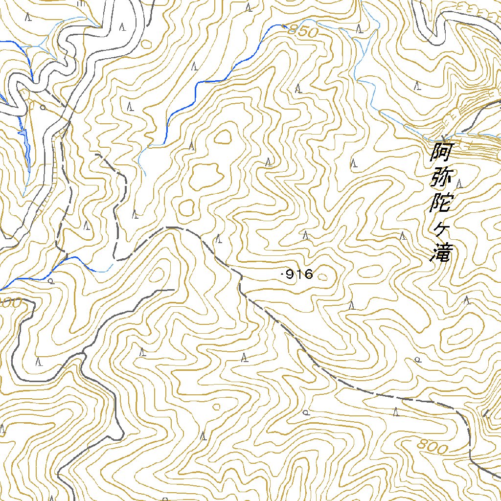 533676 石徹白 （いとしろ Itoshiro）, 地形図 Map by Pacific Spatial