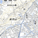 553701 富山 （とやま Toyama）, 地形図