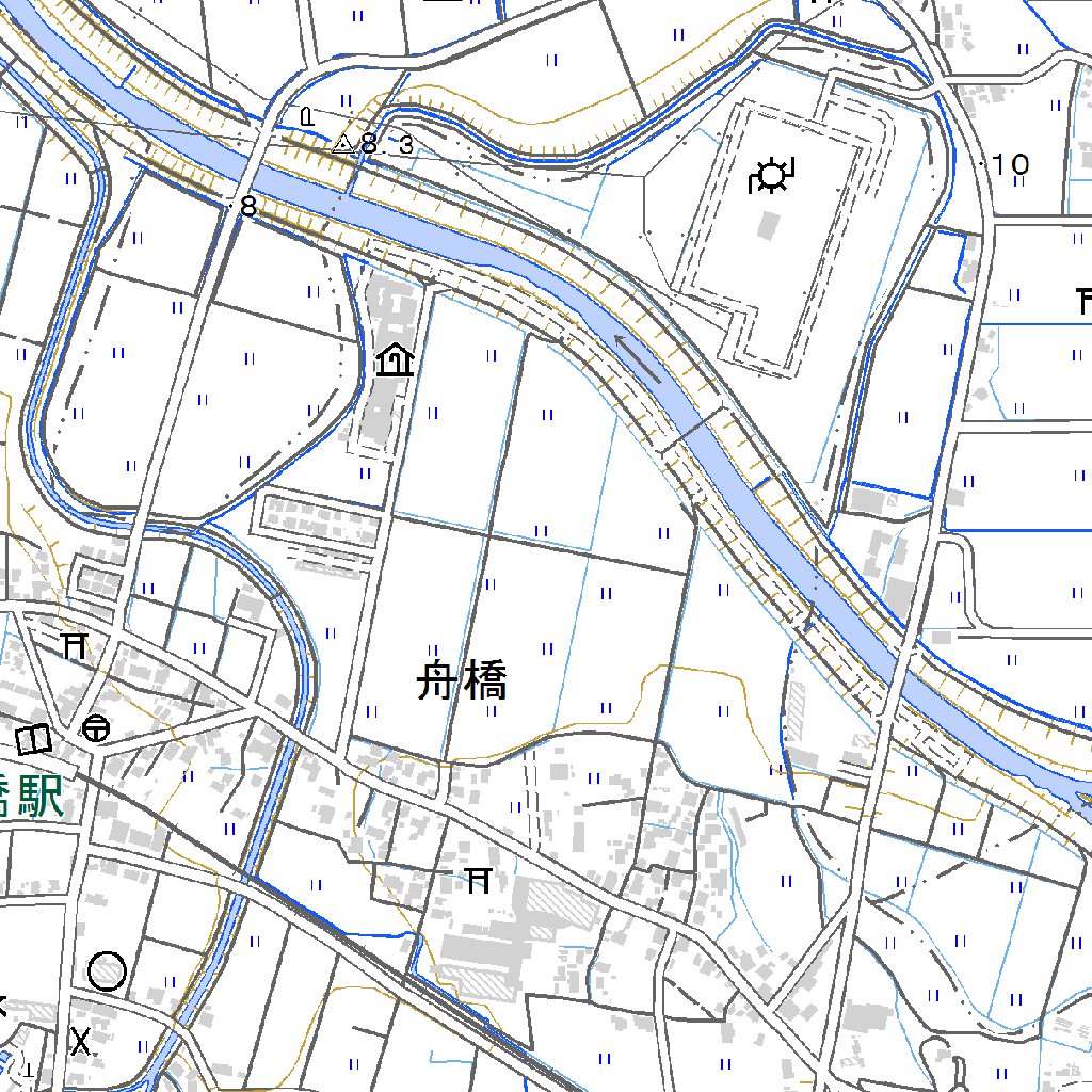 553702 上市 （かみいち Kamiichi）, 地形図 Map by Pacific Spatial