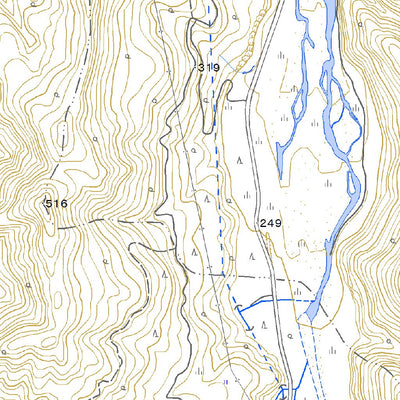 553703 越中大浦 （えっちゅうおおうら Etchuoura）, 地形図