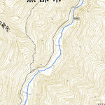 553705 欅平 （けやきだいら Keyakidaira）, 地形図