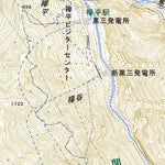 553705 欅平 （けやきだいら Keyakidaira）, 地形図