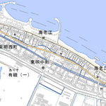 553711 富山港 （とやまこう Toyamako）, 地形図