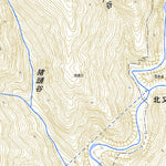 553715 黒薙温泉 （くろなぎおんせん Kuronagionsen）, 地形図