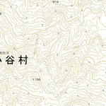 553727 雨飾山 （あまかざりやま Amakazariyama）, 地形図