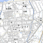 553734 泊 （とまり Tomari）, 地形図