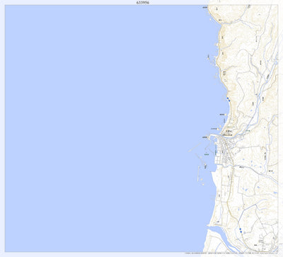 633956 久遠 （くどお Kudo）, 地形図