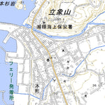 633956 久遠 （くどお Kudo）, 地形図