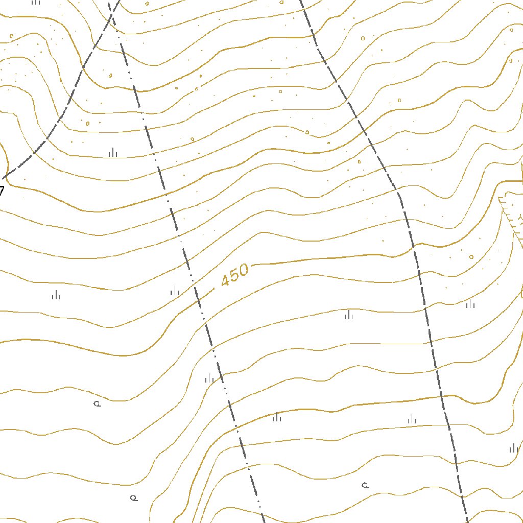 634005 駒ヶ岳 （こまがたけ Komagatake）, 地形図 Map by Pacific