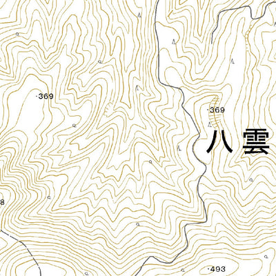 634012 野田追岳 （のだおいだけ Nodaoidake）, 地形図