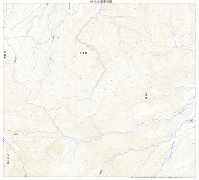 634030 後志日進 （しりべしにっしん Shiribeshinisshin）, 地形図