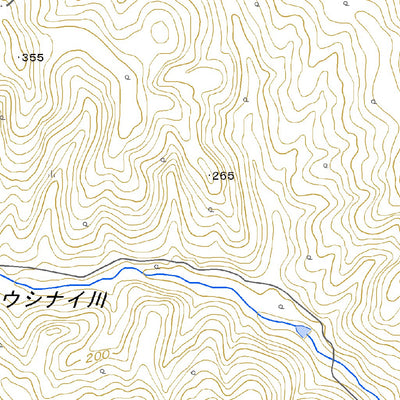 634072 黒松内 （くろまつない Kuromatsunai）, 地形図