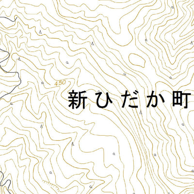 634244 ペラリ山 （ぺらりやま Perariyama）, 地形図