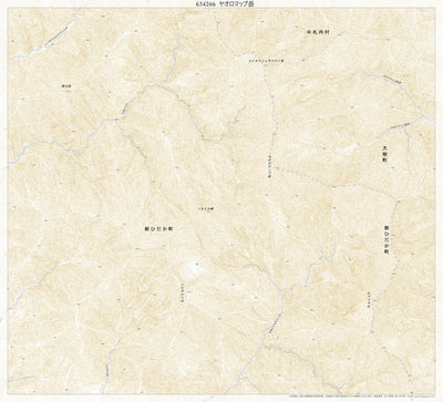 634266 ヤオロマップ岳 （やおろまっぷだけ Yaoromappudake）, 地形図