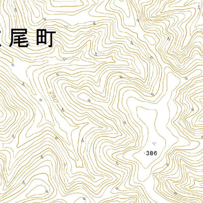 634341 中豊似 （なかとよに Nakatoyoni）, 地形図
