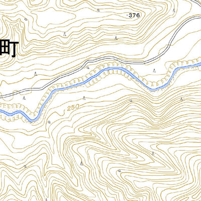 634360 拓進 （たくしん Takushin）, 地形図