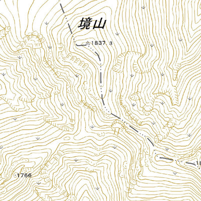654205 十勝岳 （とかちだけ Tokachidake）, 地形図