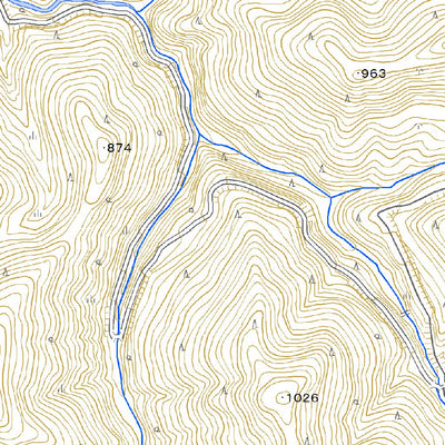 654217 トムラウシ川 （とむらうしがわ Tomuraushigawa）, 地形図