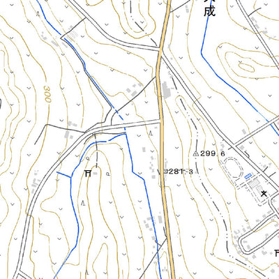 654223 美馬牛 （びばうし Bibaushi）, 地形図