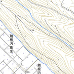 654234 志比内 （しびない Shibinai）, 地形図