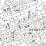 654240 石狩深川 （いしかりふかがわ Ishikarifukagawa）, 地形図