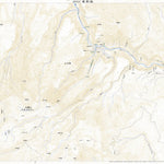 654247 層雲峡 （そううんきょう Sounkyo）, 地形図